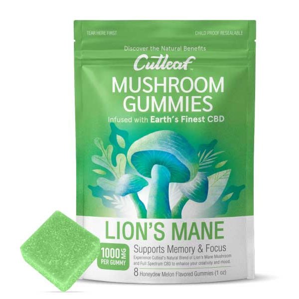 Lion’s Mane 1000MG Mushroom Gummies